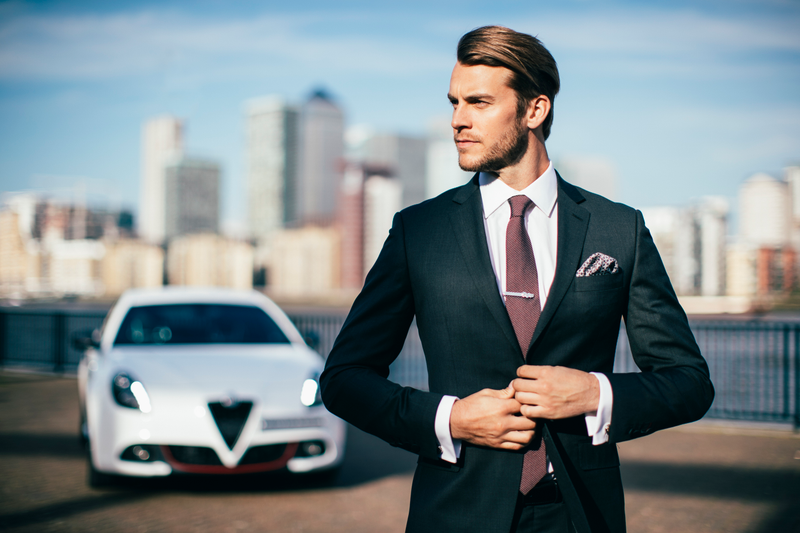 Illustration for article titled Alfa Romeo Made An All-Weather Suit Because Changing Clothes Is For Peasants